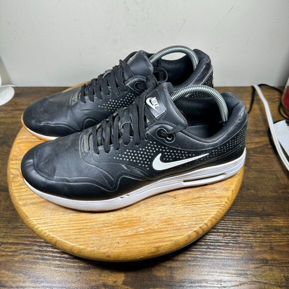 Nike Air Max 1 Golf Spike less Black Shoe Sneakers Men\'s Size 10.5 AQ0863-001